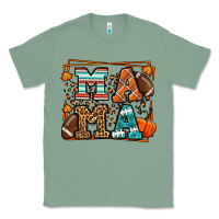 Sage Fall American Football Autumn Mama Classic Tee - LillyAllenDesigns