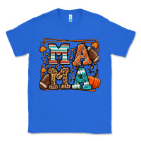True Royal Fall American Football Autumn Mama Classic Tee - LillyAllenDesigns