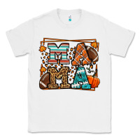 White Fall American Football Autumn Mama Classic Tee - LillyAllenDesigns