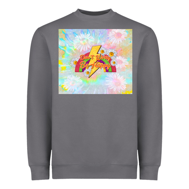 Don't Worry Be Happy Heavyweight Sweatshirt by TumblerDesignByShophia | Teevron