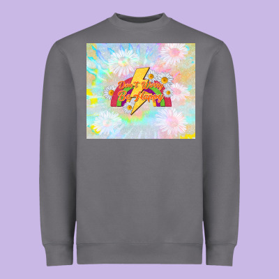 Don't Worry Be Happy Heavyweight Sweatshirt Designed By Tumblerdesignbyshophia