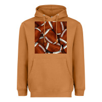 Meerkat american football seamless pattern Heavyweight Hoodie - BundleAndBundleShop