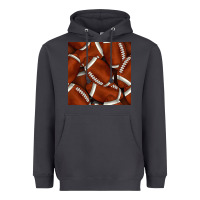 Smoke american football seamless pattern Heavyweight Hoodie - BundleAndBundleShop