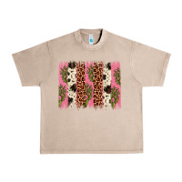 French Oak cactus leopard cowhide brush stroke Urban Heavy Tee - Artiststas
