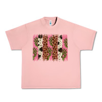 Salmon cactus leopard cowhide brush stroke Urban Heavy Tee - Artiststas
