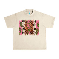 Sandshell cactus leopard cowhide brush stroke Urban Heavy Tee - Artiststas