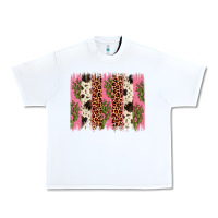 White cactus leopard cowhide brush stroke Urban Heavy Tee - Artiststas