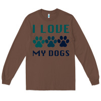 Chestnut i love my dogs Long Sleeve Tee - Bettercallsaul