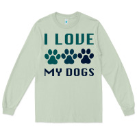 Matcha i love my dogs Long Sleeve Tee - Bettercallsaul