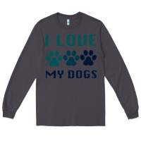 Smoke i love my dogs Long Sleeve Tee - Bettercallsaul
