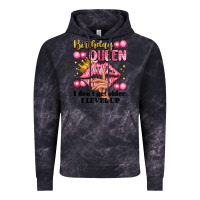 Cloud Black birthday queen i dont get older i level up Vintage Hoodie - Artiststas
