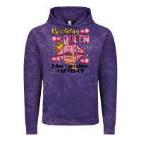 Cloud Purple birthday queen i dont get older i level up Vintage Hoodie - Artiststas