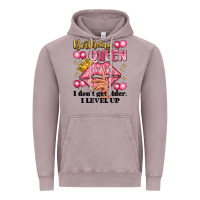 Vintage Zinc birthday queen i dont get older i level up Vintage Hoodie - Artiststas