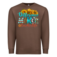 Chestnut difference maker teacher life Premium Sweatshirt - BundleAndBundleShop