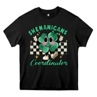 Black shenanigans coordinator Heavy Core Tee - MaliasSmallBusiness