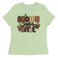 Matcha brown sugar babe Ladies Tee - MaliasSmallBusiness