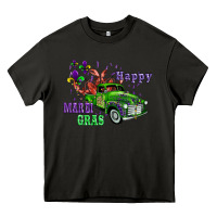 Asphalt mardi gras with truck Heavy Core Tee - AdoDesignShop