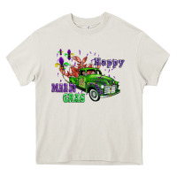 Cream mardi gras with truck Heavy Core Tee - AdoDesignShop