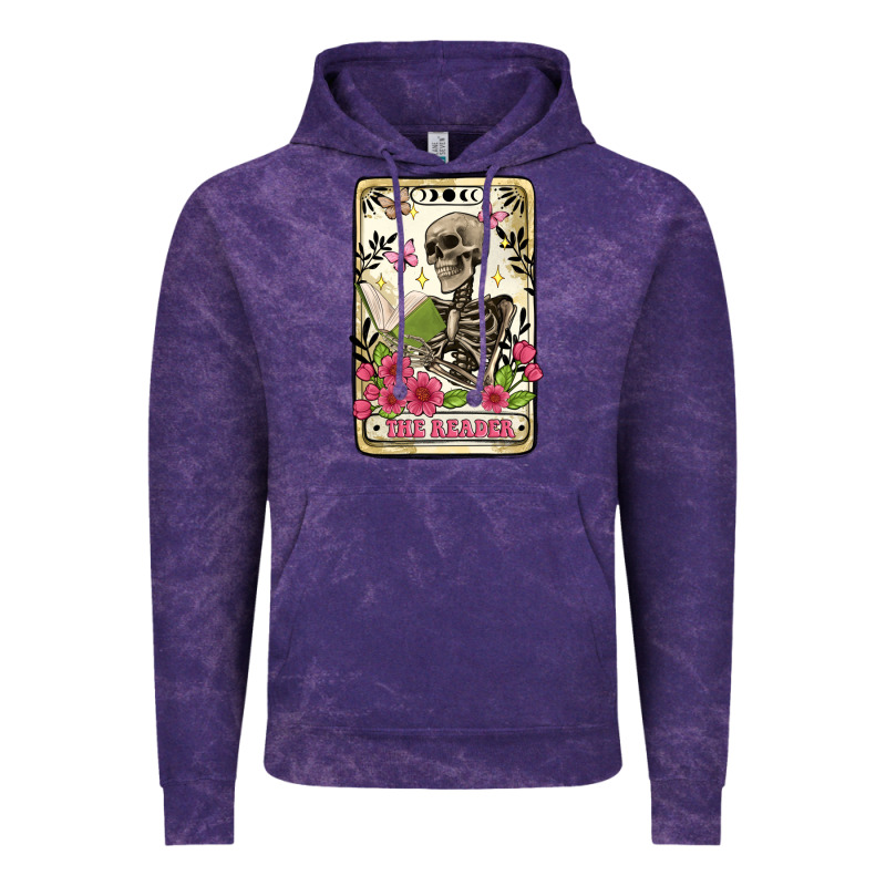 The Reader Tarot Card Vintage Hoodie by Artiststas | Teevron