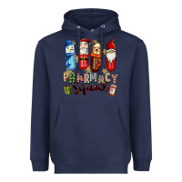 Navy pharmacy squad christmas Heavyweight Hoodie - FaDigitalArtStudio