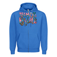 True Royal team bride Zipper Hoodie - OliviaCreatesArt