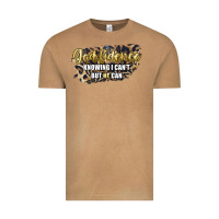 Vintage Camel god fidence knowing i can't but he can Vintage Tee - Artiststas