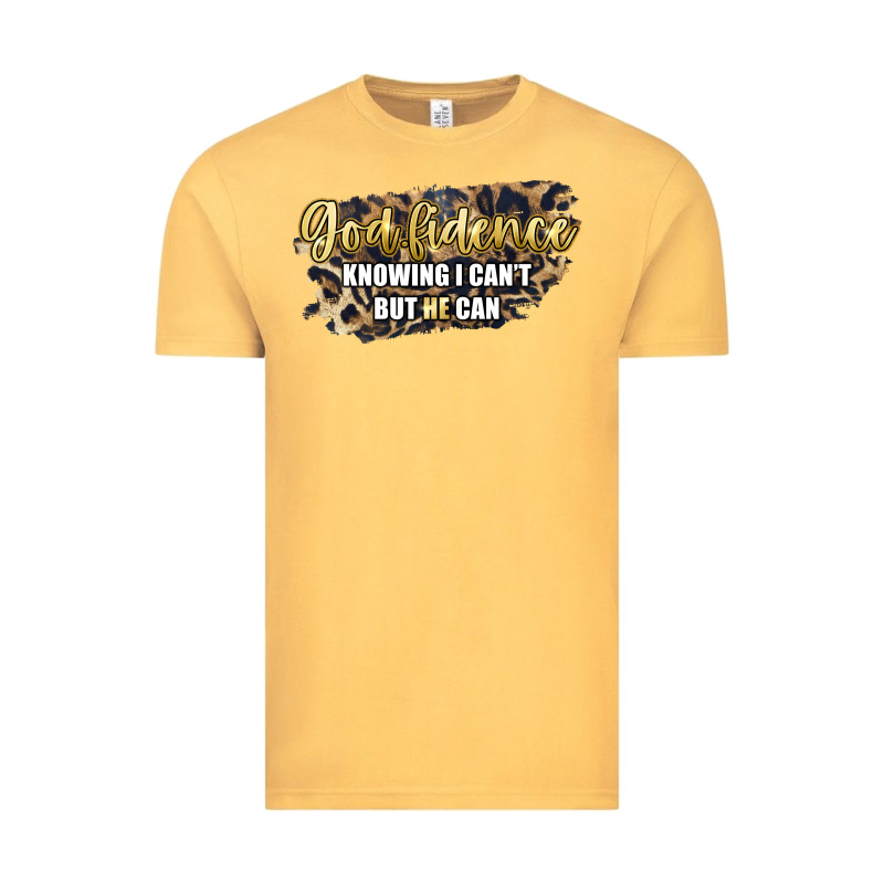 God Fidence Knowing I Can't But He Can Vintage Tee by Artiststas | Teevron
