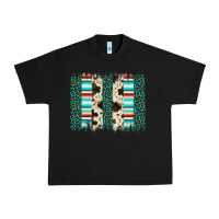 Black leopard cowhide brush stroke Urban Heavy Tee - Artiststas
