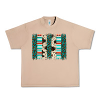 Burro leopard cowhide brush stroke Urban Heavy Tee - Artiststas