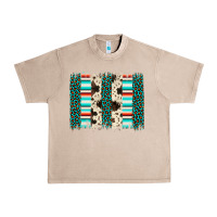 French Oak leopard cowhide brush stroke Urban Heavy Tee - Artiststas