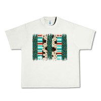 Pistachio leopard cowhide brush stroke Urban Heavy Tee - Artiststas