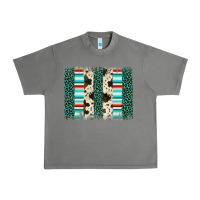 Tornado leopard cowhide brush stroke Urban Heavy Tee - Artiststas
