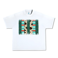 White leopard cowhide brush stroke Urban Heavy Tee - Artiststas