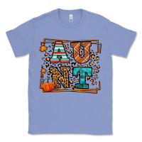 Colony Blue Fall Autumn Leopard Aunt Classic Tee - LillyAllenDesigns