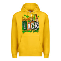 Lemon St. Patrick's Forget luck give me beer Premium Hoodie - OliviaCreatesArt
