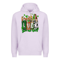 Lilac St. Patrick's Forget luck give me beer Premium Hoodie - OliviaCreatesArt