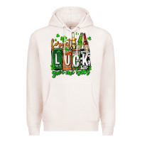 St. Patrick's Forget Luck Give Me Beer Premium Hoodie | Teevron