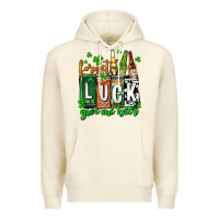 Sandshell St. Patrick's Forget luck give me beer Premium Hoodie - OliviaCreatesArt