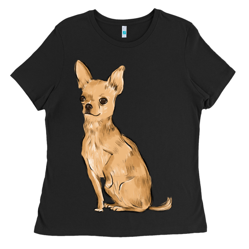 Chihuahua Ladies Tee by MaliasSmallBusiness | Teevron