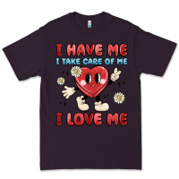 Plum i have me i take care of me i love me Premium Tee - MaliasSmallBusiness