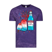 Cloud Purple th of july drinks, american ice Vintage Tee - JahusDesignShop