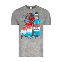 Cloud Rock th of july drinks, american ice Vintage Tee - JahusDesignShop