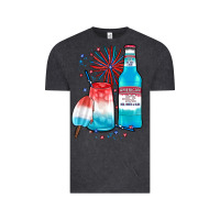 Vintage Black th of july drinks, american ice Vintage Tee - JahusDesignShop