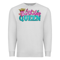 Dove Grey birthday queen Premium Sweatshirt - BundleAndBundleShop