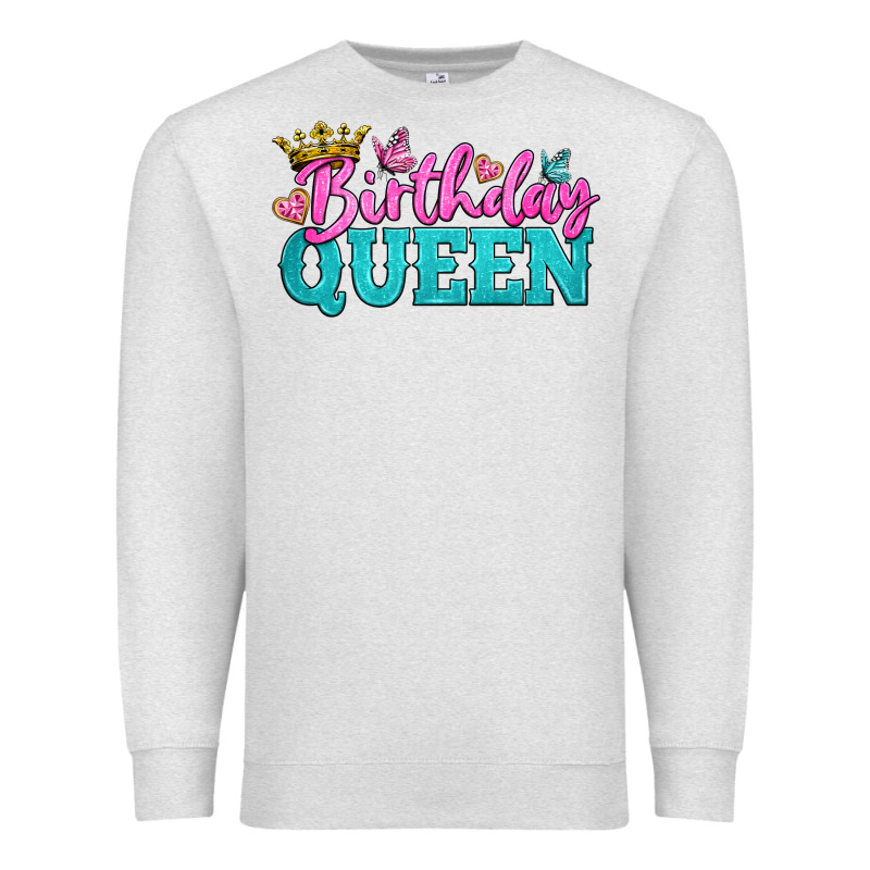 Birthday Queen Premium Sweatshirt by BundleAndBundleShop | Teevron