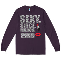 Plum Sexy Since March 1980 Long Sleeve Tee - Bettercallsaul