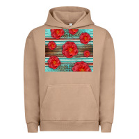 Pigment Burro Western Roses Urban Hoodie - LillyAllenDesigns