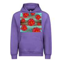 Tulip Western Roses Urban Hoodie - LillyAllenDesigns