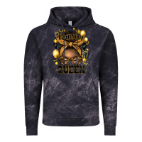 Cloud Black birthday queen afro messy bun Vintage Hoodie - Artiststas