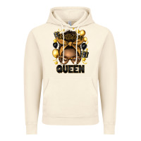 Vintage Artic birthday queen afro messy bun Vintage Hoodie - Artiststas